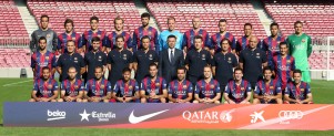 First Team of FC Barcelona, Photo taken by http://www.fcbarcelona.com/football/first-team